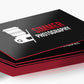 Painted Edge Business Cards - TheDesignDept