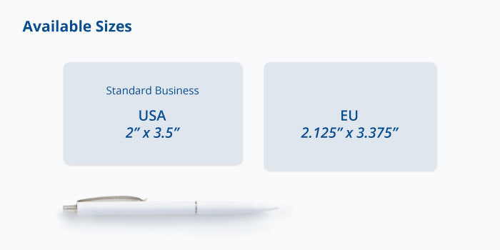 Clear Plastic Business Cards - TheDesignDept
